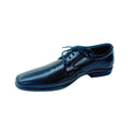 Leather Italia Dice Fita Shoe TH-1007 black lace-up casual shoe